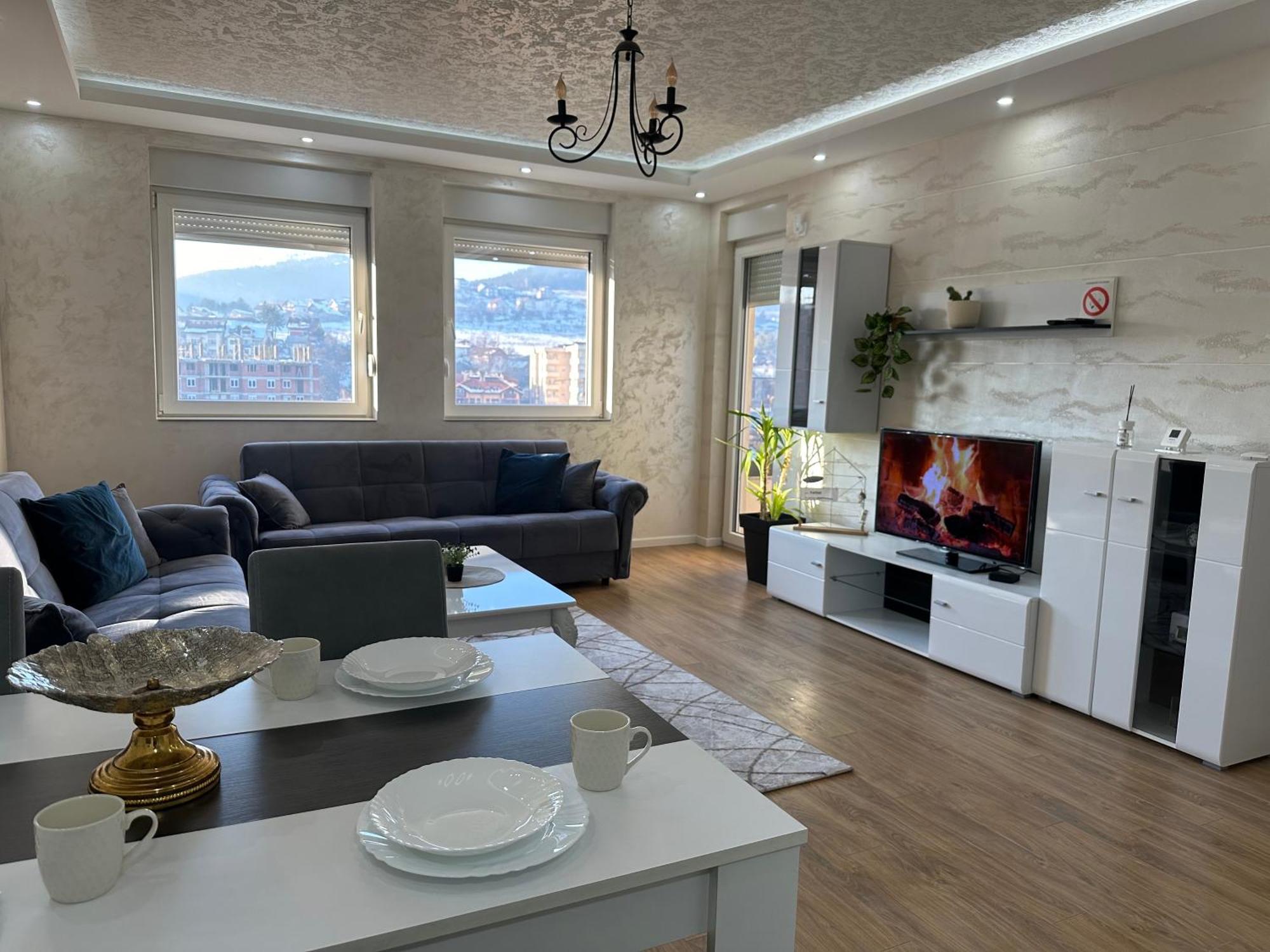 Apartman Ano Lux Novi Pazar Exteriör bild